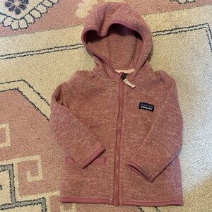 Patagonia Kids Dusty Rose Hooded Jacket